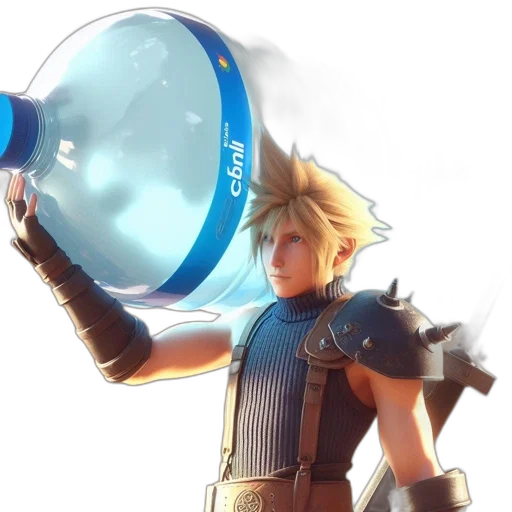 bottle, weapon, sword, concept art transparent PNG cut-out