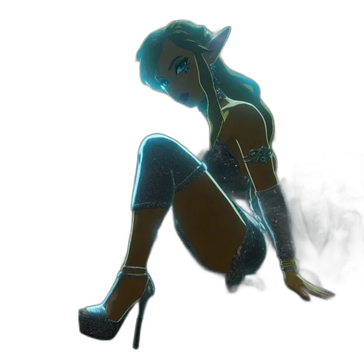 shoes, concept art, fantasy art, comic book art transparent PNG cut-out