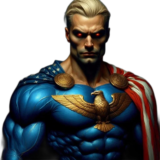 comic book art, concept art, fantasy art, photorealistic transparent PNG cut-out