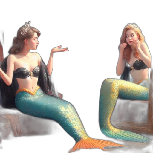 concept art, fantasy art, oil painting, 3d render transparent PNG cut-out
