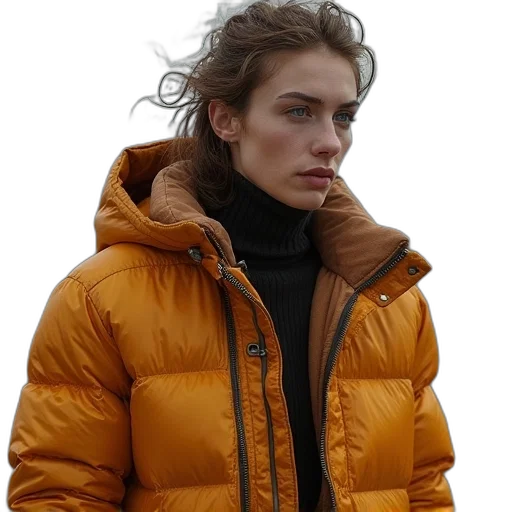 jacket, face, photorealistic, cyberpunk transparent PNG cut-out