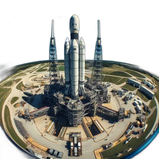 concept art, 3d render, photorealistic, outer space transparent PNG cut-out