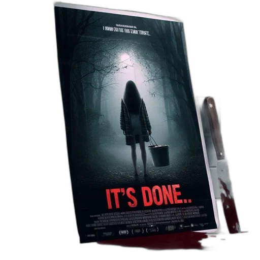 concept art, poster, r-rated, horror transparent PNG cut-out
