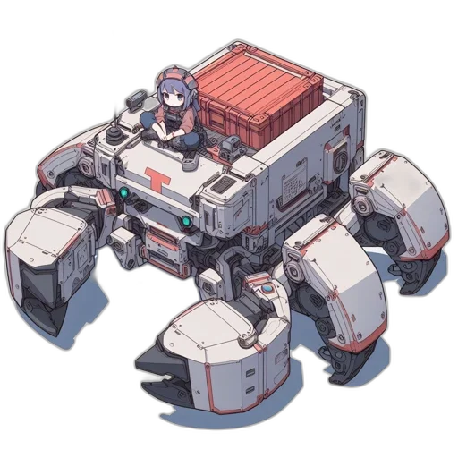 robot, weapon, creature, car transparent PNG cut-out