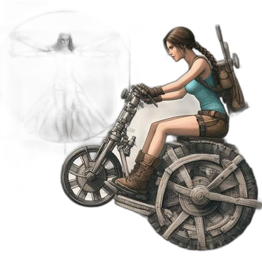 weapon, dress, creature, sword transparent PNG cut-out