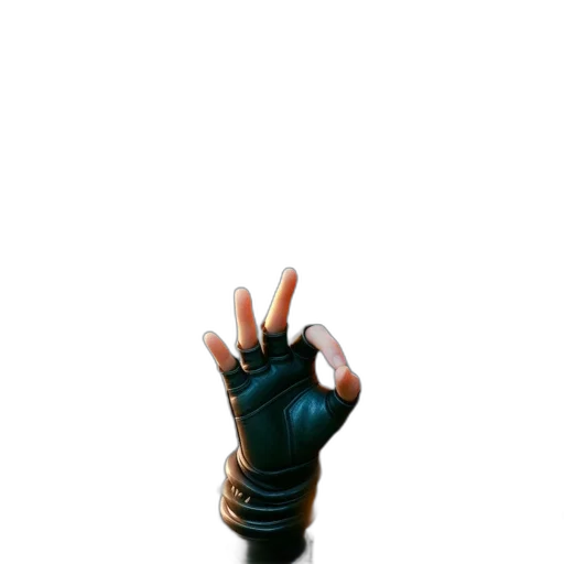 weapon, jacket, robot, staff transparent PNG cut-out