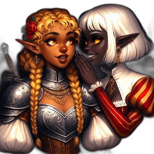 fantasy art, concept art, pixel art, comic book art transparent PNG cut-out