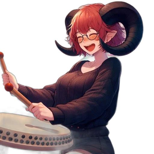staff, weapon, hat, anime transparent PNG cut-out
