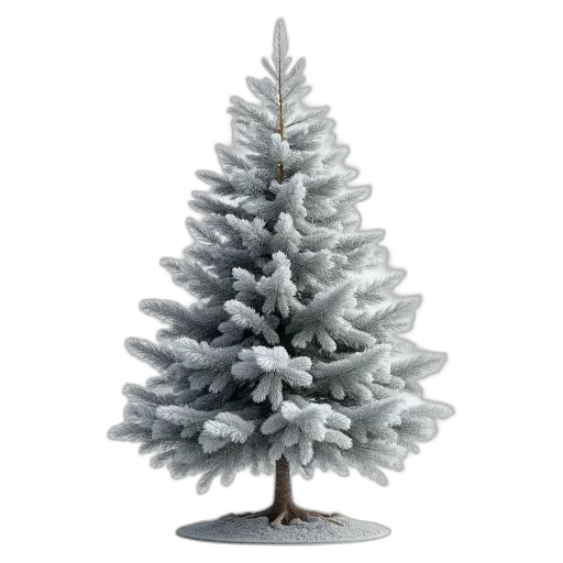 tree, 3d render, photorealistic, white transparent PNG cut-out