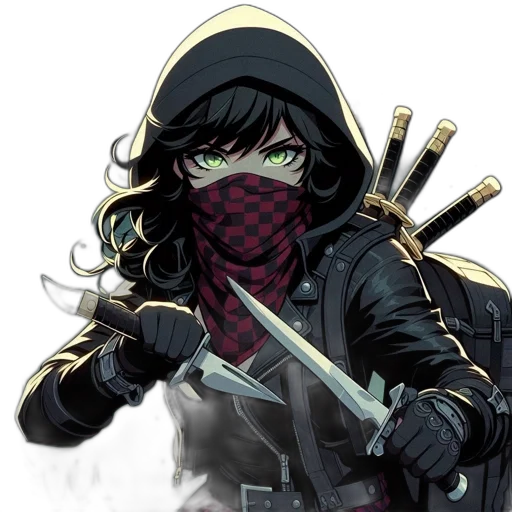 weapon, mask, staff, sword transparent PNG cut-out