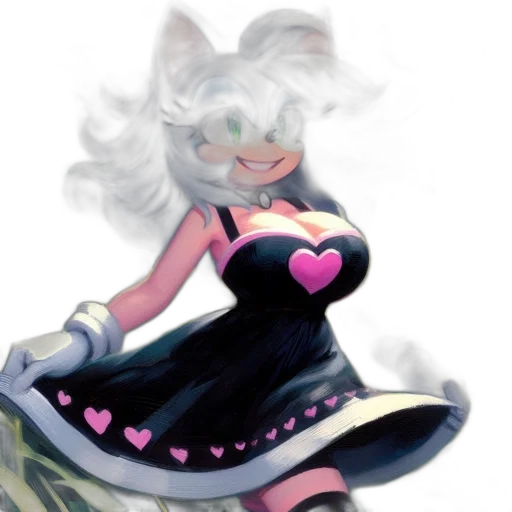 dress, staff, robot, creature transparent PNG cut-out
