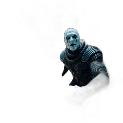 mask, creature, robot, face transparent PNG cut-out
