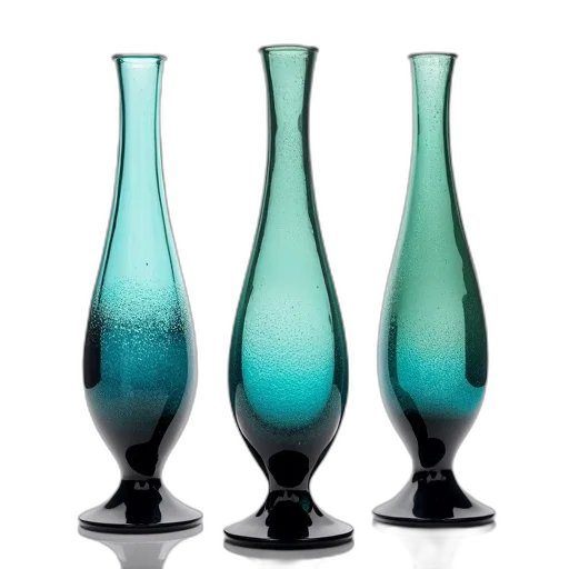 3d render, blue, green, dark transparent PNG cut-out