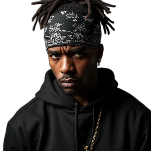 jacket, face, hat, staff transparent PNG cut-out