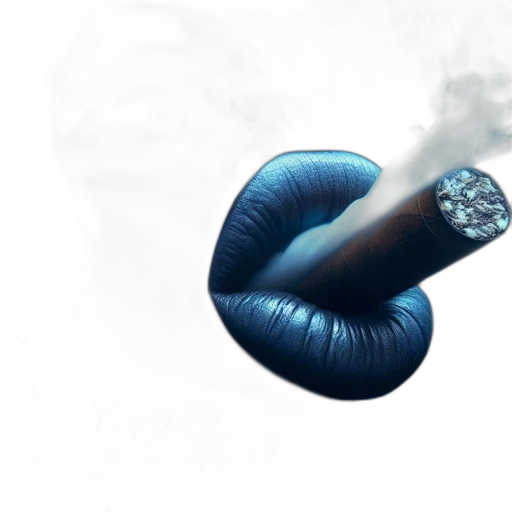 photorealistic, concept art, 3d render, blue transparent PNG cut-out