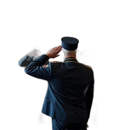 staff, hat, jacket, weapon transparent PNG cut-out