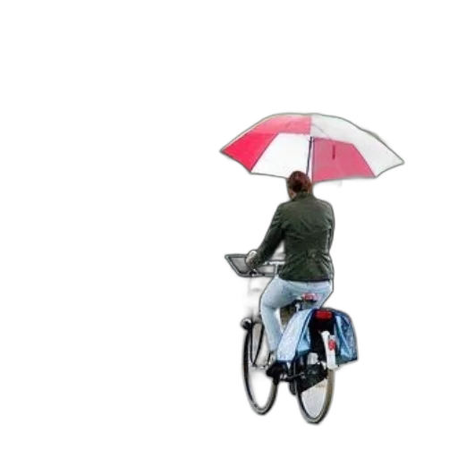 umbrella, jacket, concept art, 3d render transparent PNG cut-out