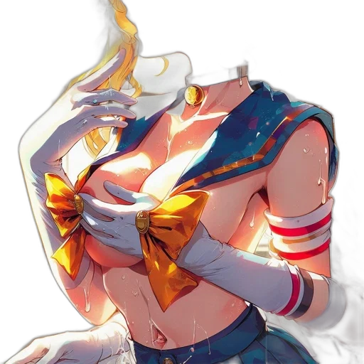 weapon, dress, staff, crown transparent PNG cut-out