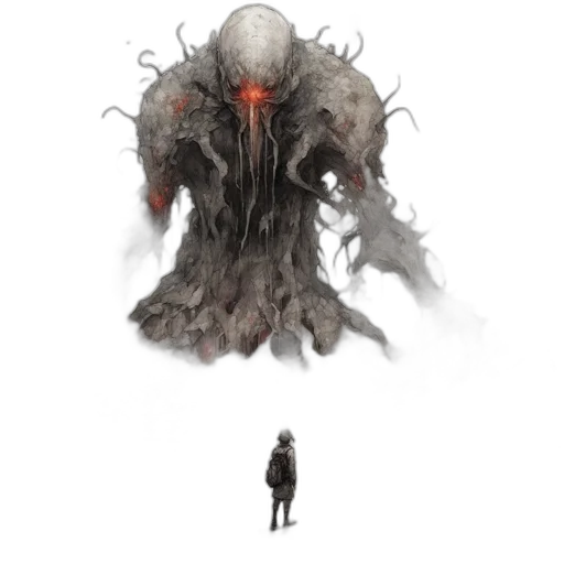 creature, face, mask, concept art transparent PNG cut-out