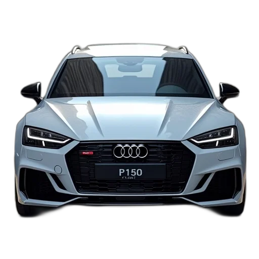 car, 3d render, photorealistic, front transparent PNG cut-out