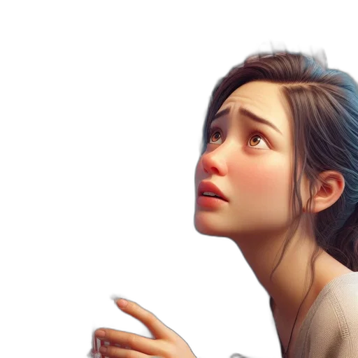 face, photorealistic, concept art, fantasy art transparent PNG cut-out