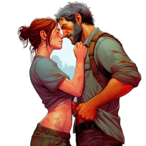 jacket, comic book art, concept art, photorealistic transparent PNG cut-out