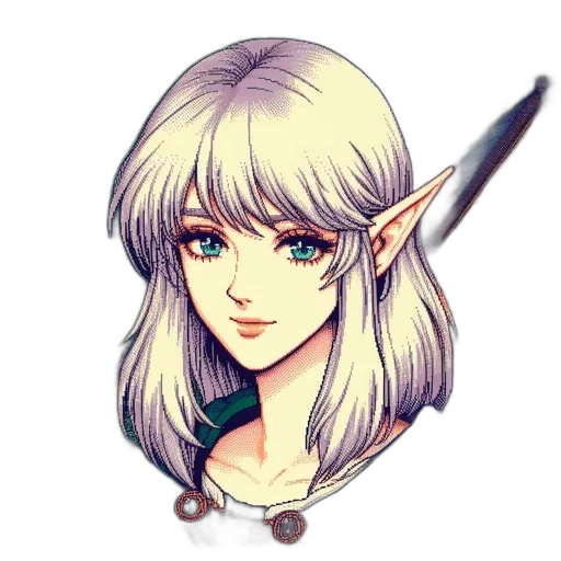 staff, dragon, sword, fantasy art transparent PNG cut-out