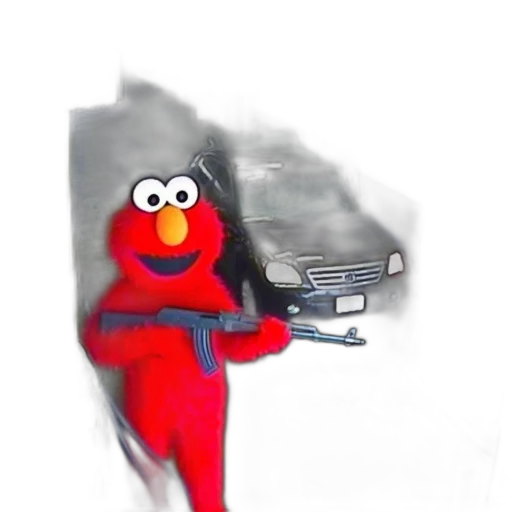 weapon, car, animal, robot transparent PNG cut-out