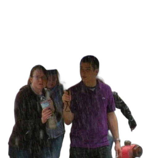 umbrella, staff, jacket, bottle transparent PNG cut-out