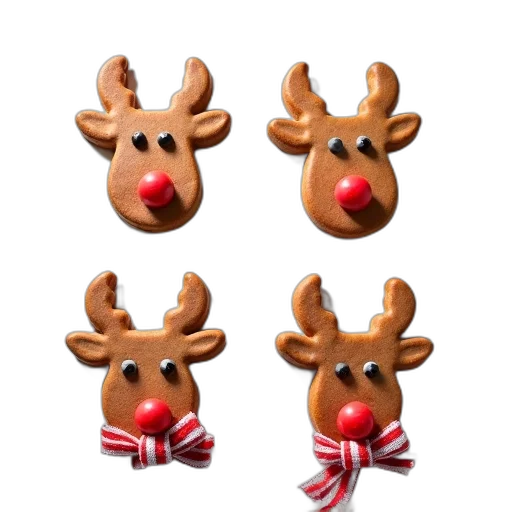 3d render, photorealistic, set, four transparent PNG cut-out