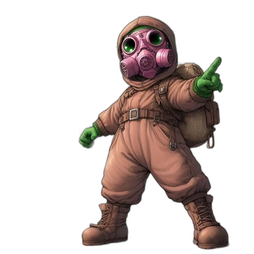 mask, creature, weapon, robot transparent PNG cut-out