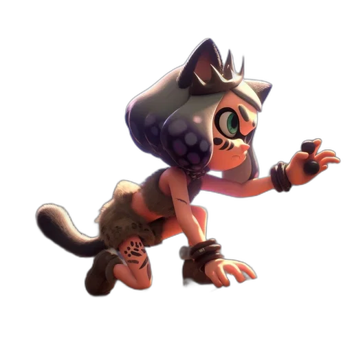 staff, creature, animal, concept art transparent PNG cut-out
