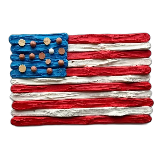 weapon, staff, american, flag transparent PNG cut-out