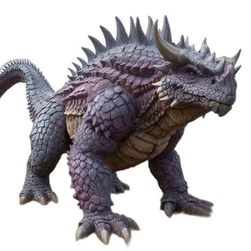 dragon, creature, animal, 3d render transparent PNG cut-out