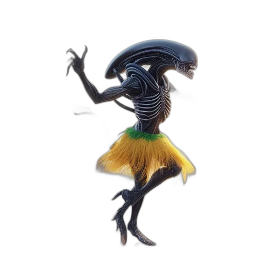 creature, dress, dragon, hair transparent PNG cut-out