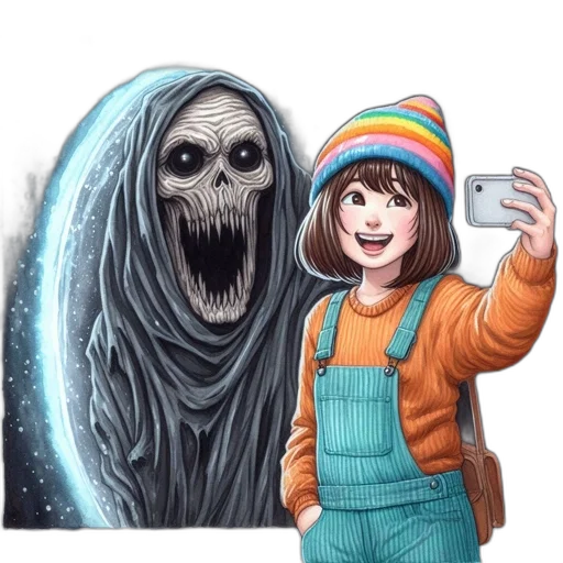 creature, mask, face, hat transparent PNG cut-out