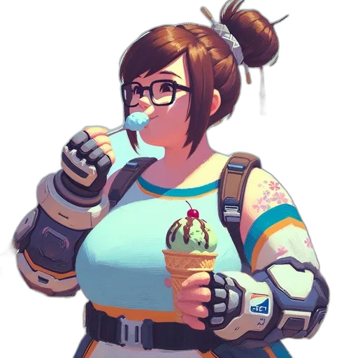 staff, weapon, robot, jacket transparent PNG cut-out