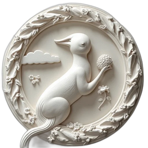 jewelry, relief, carving, made transparent PNG cut-out