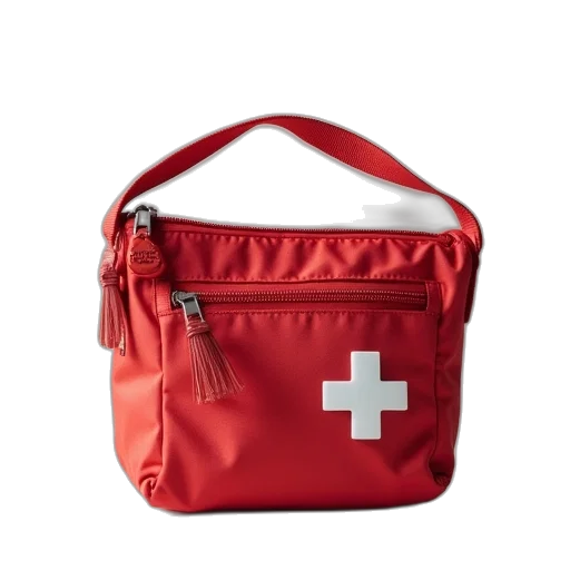 first, aid, kit, nylon transparent PNG cut-out
