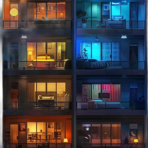 furniture, building, robot, concept art transparent PNG cut-out