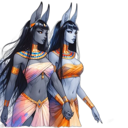 dress, concept art, fantasy art, comic book art transparent PNG cut-out