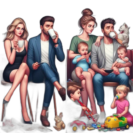 concept art, pixel art, cartoon, fantasy art transparent PNG cut-out