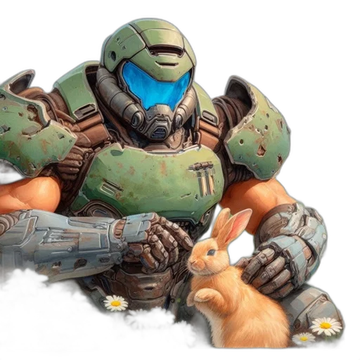 animal, robot, weapon, concept art transparent PNG cut-out