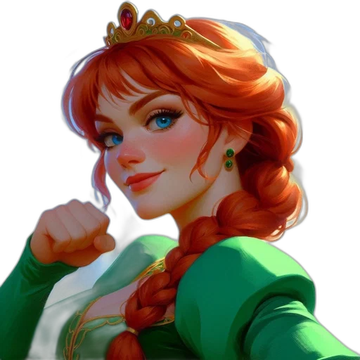 crown, face, staff, jewelry transparent PNG cut-out