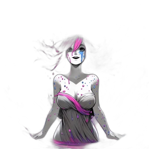 dress, mask, face, robot transparent PNG cut-out