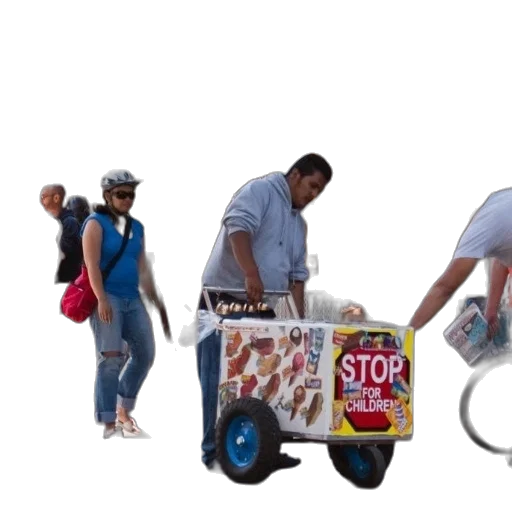 food, car, concept art, 3d render transparent PNG cut-out