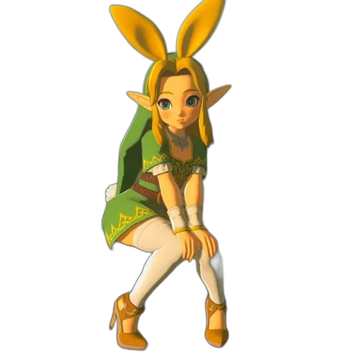 dress, animal, creature, staff transparent PNG cut-out