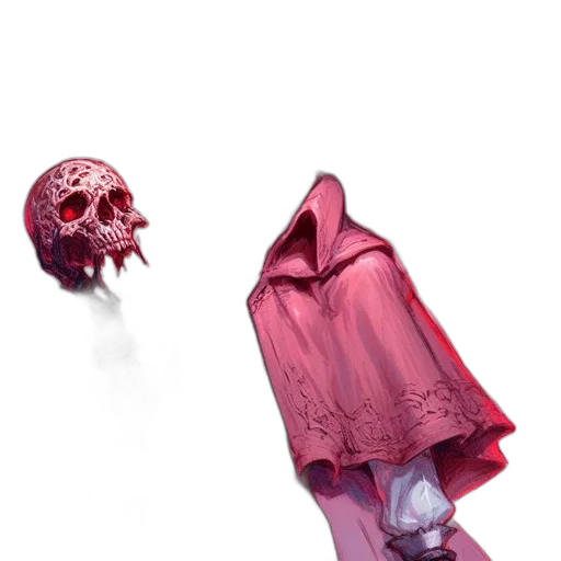 mask, umbrella, dress, creature transparent PNG cut-out