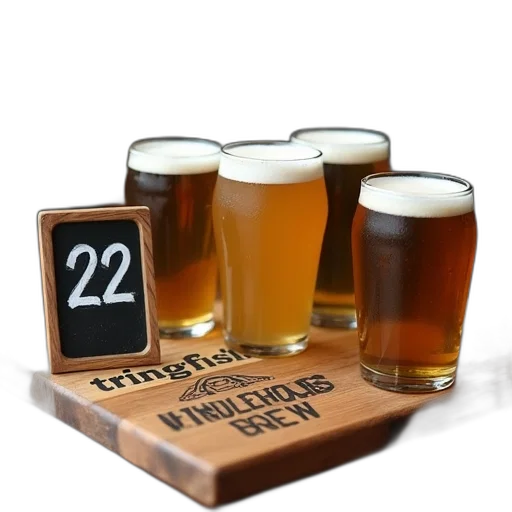 wooden, board, four, glasses transparent PNG cut-out
