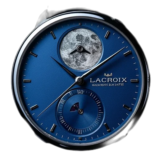 blue, dial, maurice, lacroix transparent PNG cut-out
